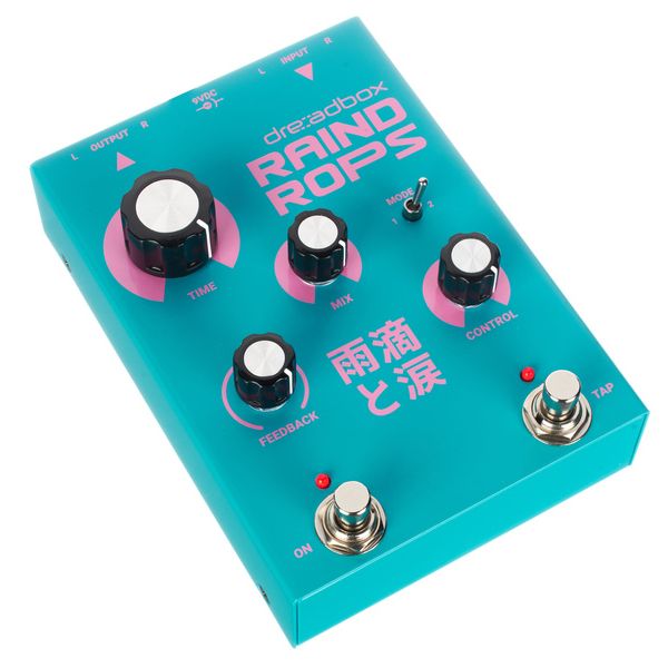 Avis pédale d'effet Dreadbox Raindrops Delay, Pitch, Reverb