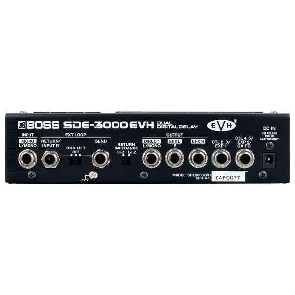 Avis pédale d'effet Boss SDE-3000 EVH Dual Delay