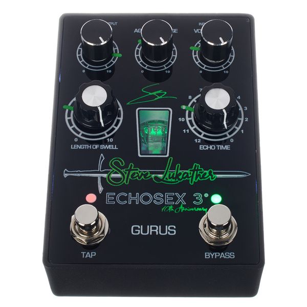 Avis sur Gurus Echosex 3 Steve Lukather - Test pédale d'effet