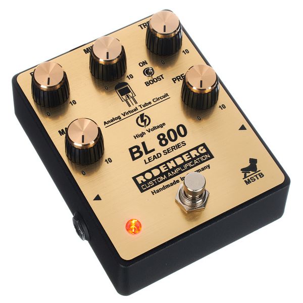 La pédale d'effet Rodenberg BL800 Overdrive : Notre avis