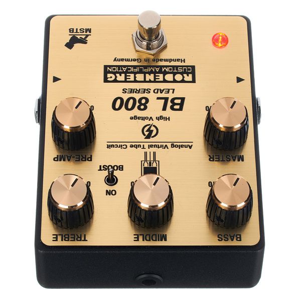 La pédale d'effet Rodenberg BL800 Overdrive : Notre avis