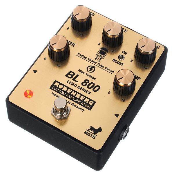 La pédale d'effet Rodenberg BL800 Overdrive : Notre avis