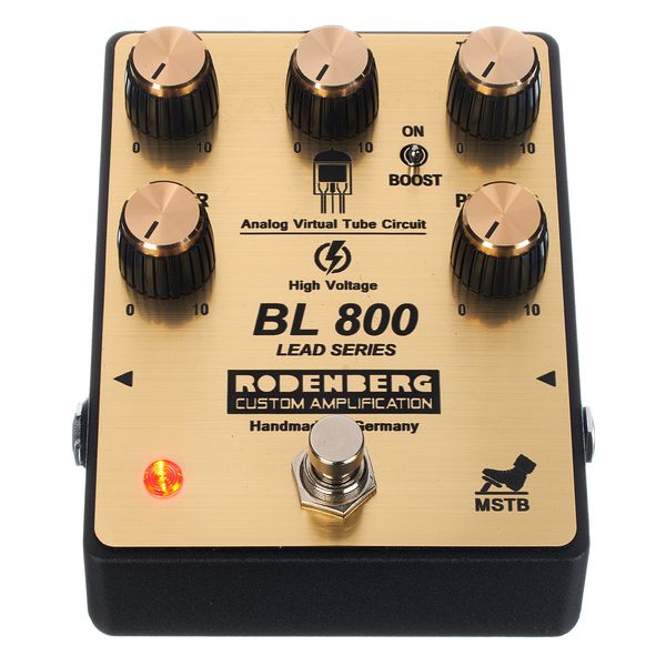 La pédale d'effet Rodenberg BL800 Overdrive : Notre avis