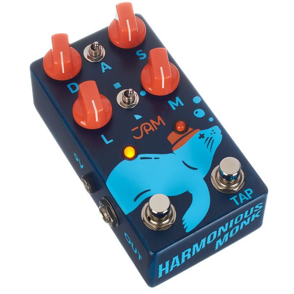 Avis sur Jam Pedals Harmonious Monk MKII Tremolo - Test pédale d'effet