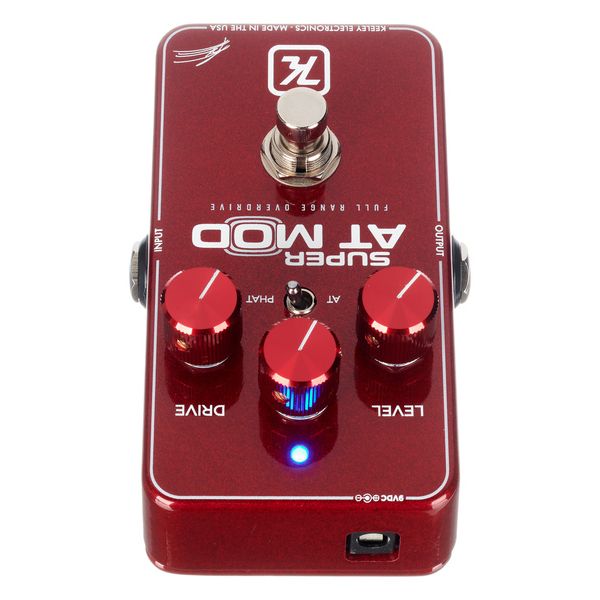 Avis sur Keeley Super AT Mod LTD Overdrive - Test pédale d'effet