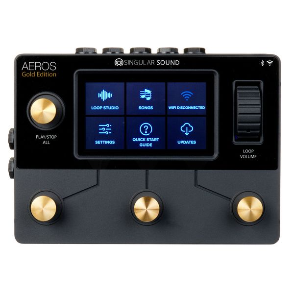 Avis pédale d'effet Singular Sound Aeros Gold Edition Loop Studio