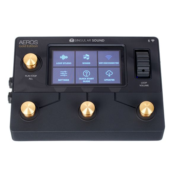 Avis pédale d'effet Singular Sound Aeros Gold Edition Loop Studio