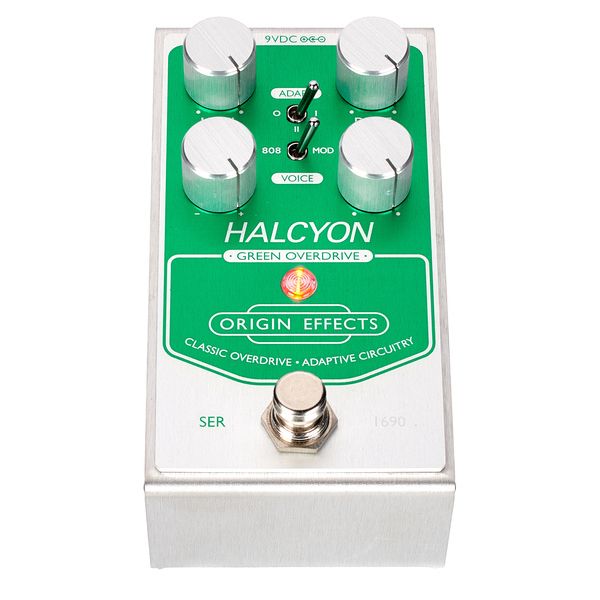 Origin Effects Halcyon Green Overdrive - Avis sur cette pédale d'effet