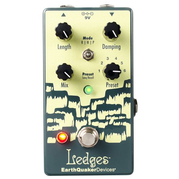 La pédale d'effet EarthQuaker Devices Ledges Reverberation Machine : Notre avis