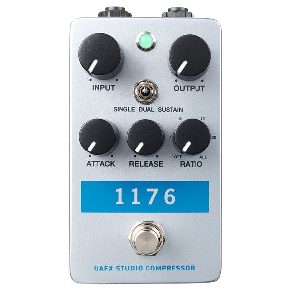 Avis sur Universal Audio UAFX 1176 Studio Compressor - Test pédale d'effet