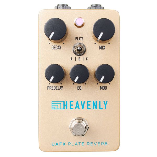 Universal Audio UAFX Heavenly Plate Reverb - Avis sur cette pédale d'effet