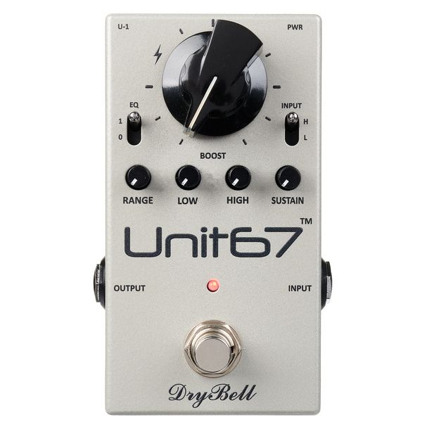 Avis pédale d'effet DryBell Unit67 Compressor, Boost & EQ