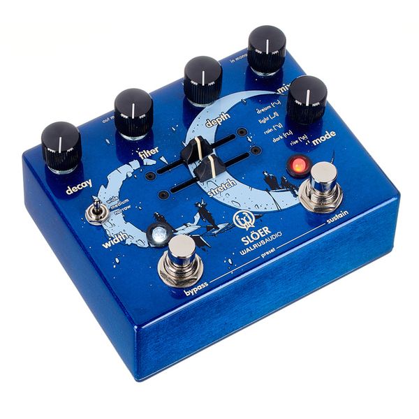 Avis sur Walrus Audio Slöer Ambient Reverb Blue - Test pédale d'effet