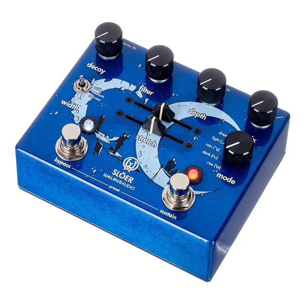 Avis sur Walrus Audio Slöer Ambient Reverb Blue - Test pédale d'effet