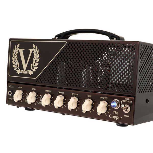 La tête d'ampli Victory Amplifiers VC35 The Copper Lunch Box : Notre avis