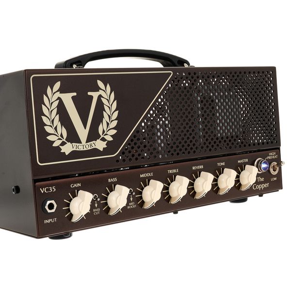 La tête d'ampli Victory Amplifiers VC35 The Copper Lunch Box : Notre avis