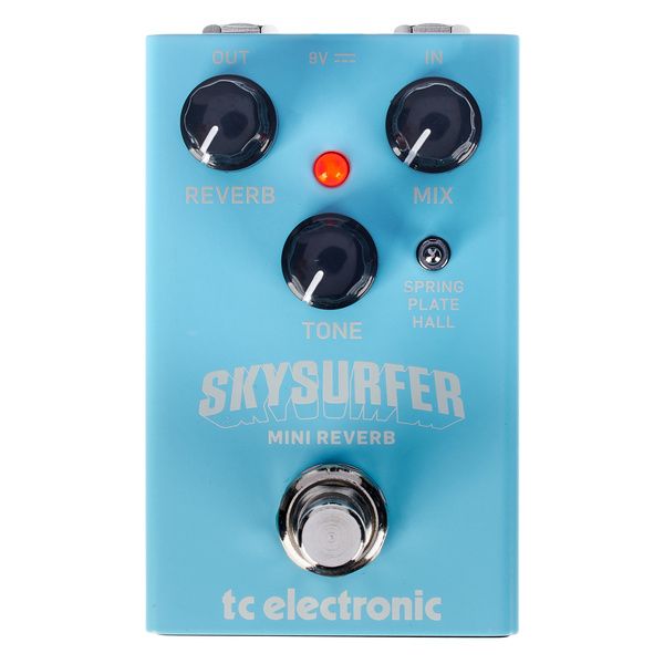 La pédale d'effet tc electronic Skysurfer Mini Reverb : Notre avis