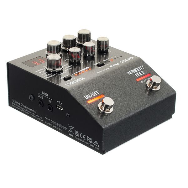 Boss RV-200 Reverb - Avis sur cette pédale d'effet