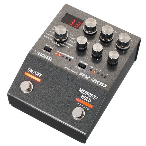 Boss RV-200 Reverb - Avis sur cette pédale d'effet