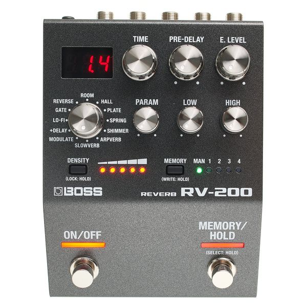 Boss RV-200 Reverb - Avis sur cette pédale d'effet