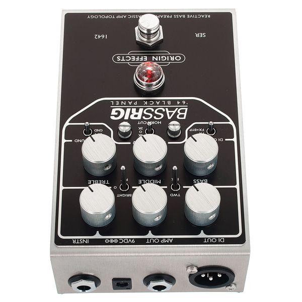La pédale d'effet Origin Effects Bassrig ’64 Black Panel : Notre avis