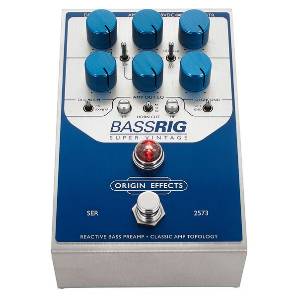 Origin Effects Bassrig Super Vintage - Avis sur cette pédale d'effet