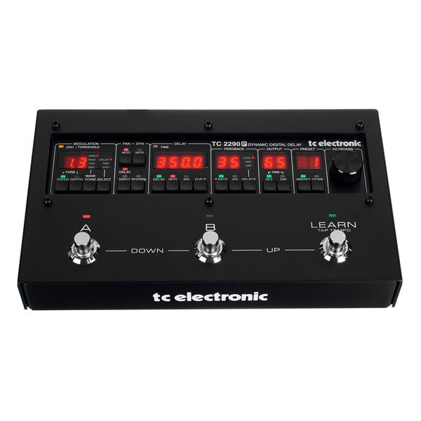 La pédale d'effet tc electronic 2290 P Dynamic Delay Pedal : Notre avis