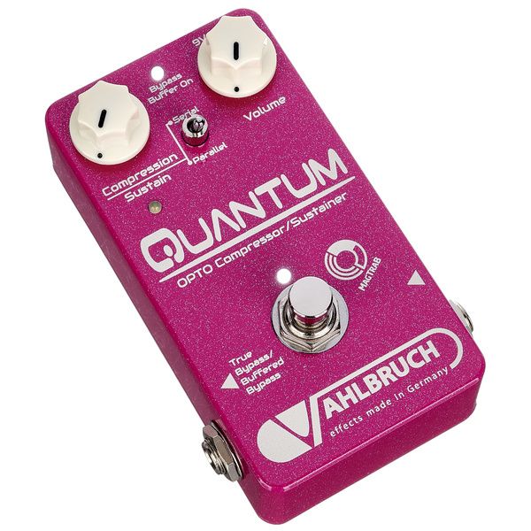 La pédale d'effet Vahlbruch Quantum Compressor/Sustainer : Notre avis