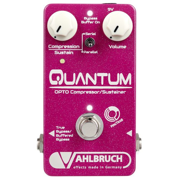 La pédale d'effet Vahlbruch Quantum Compressor/Sustainer : Notre avis