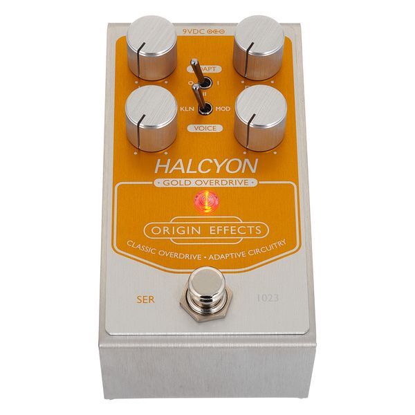 Origin Effects Halcyon Gold Overdrive - Avis sur cette pédale d'effet