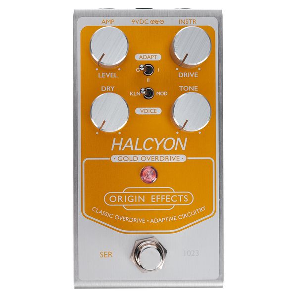 Origin Effects Halcyon Gold Overdrive - Avis sur cette pédale d'effet