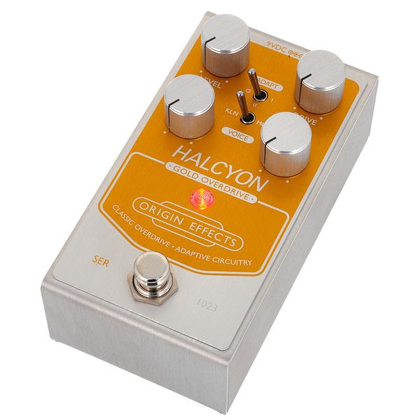 Origin Effects Halcyon Gold Overdrive - Avis sur cette pédale d'effet