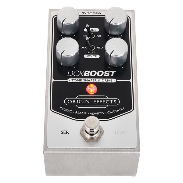 Avis sur Origin Effects DCX Boost Overdrive - Test pédale d'effet