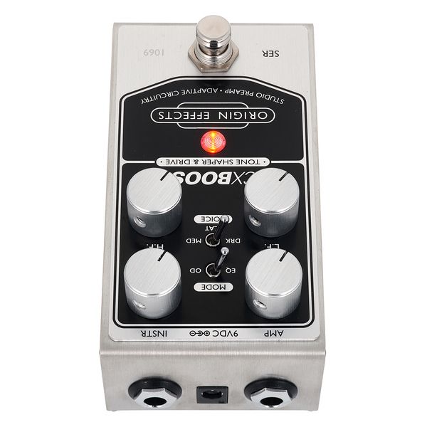 Avis sur Origin Effects DCX Boost Overdrive - Test pédale d'effet