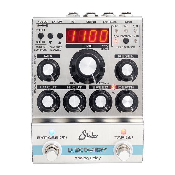 Suhr Discovery Analog Delay - Avis sur cette pédale d'effet