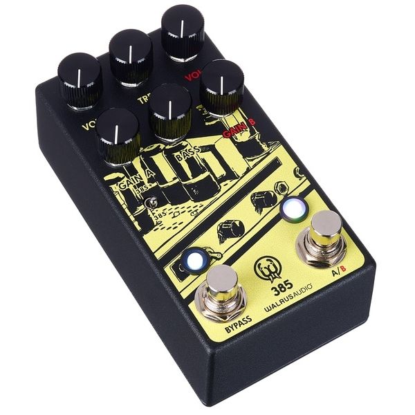 La pédale d'effet Walrus Audio 385 MKII - Overdrive Yellow : Notre avis