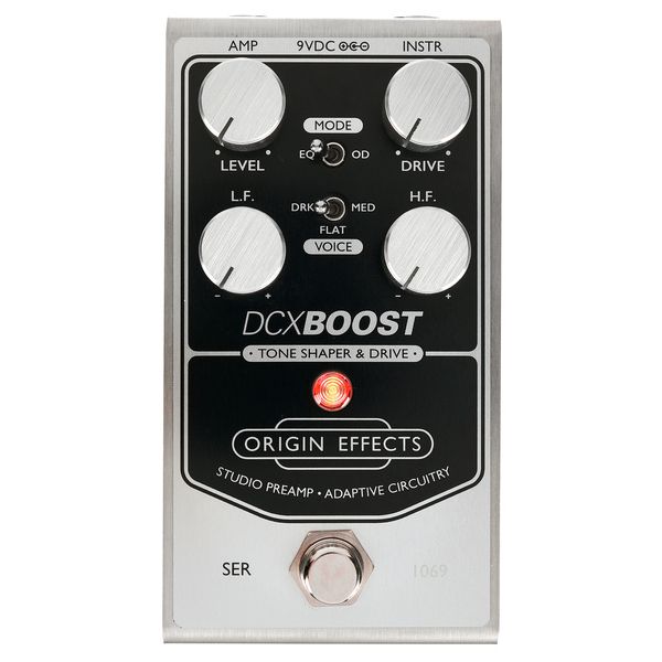 Avis sur Origin Effects DCX Boost Overdrive - Test pédale d'effet