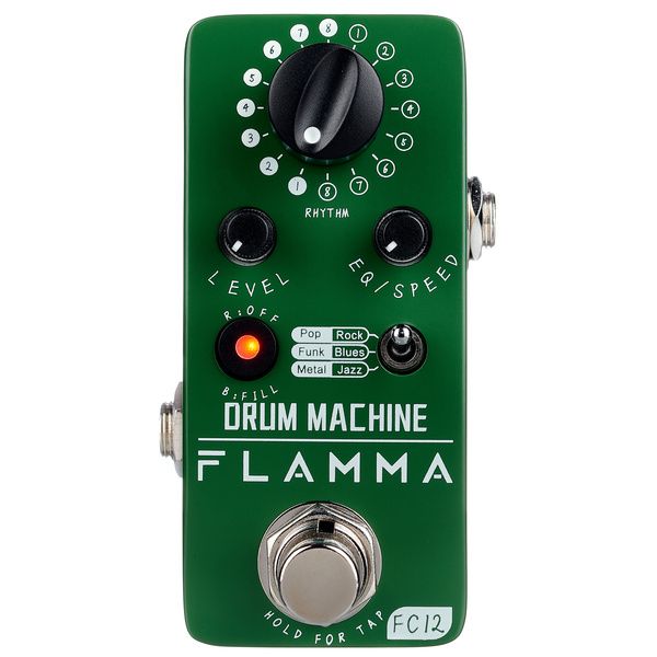 Avis sur Flamma FC12 Drum Machine - Test pédale d'effet