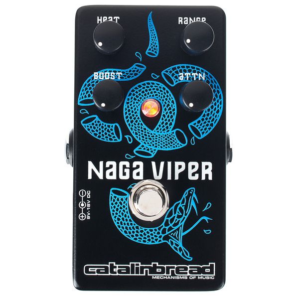 La pédale d'effet Catalinbread Naga Viper Treble Booster MKII : Notre avis