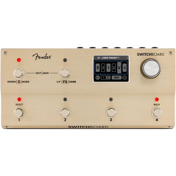 Avis sur Fender Switchboard Effects Operator - Test pédale d'effet