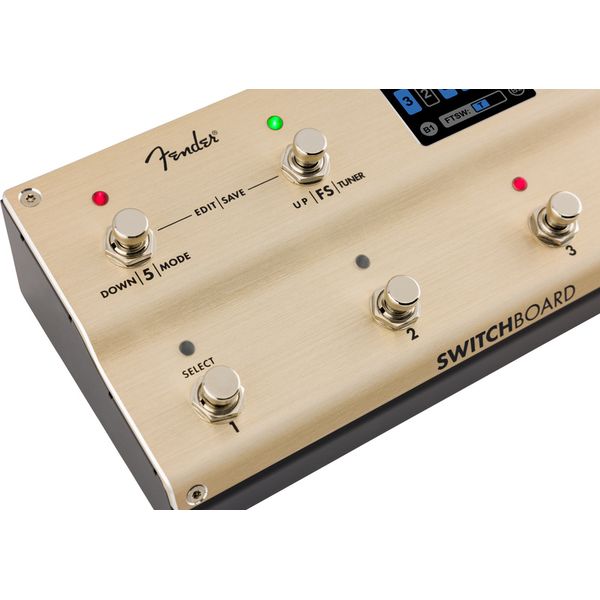 Avis sur Fender Switchboard Effects Operator - Test pédale d'effet