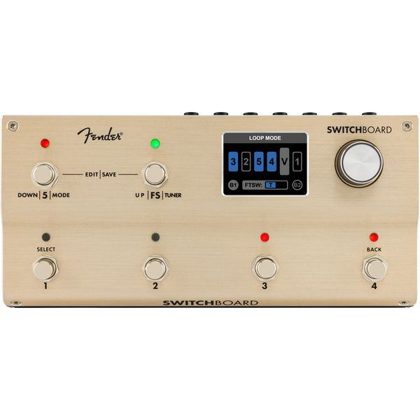 Avis sur Fender Switchboard Effects Operator - Test pédale d'effet