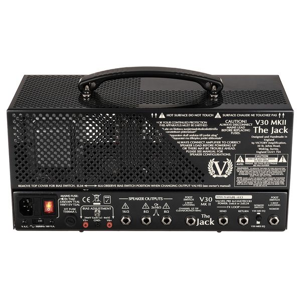 Victory Amplifiers V30 The Jack MKII Lunchb. Head - Avis sur cette tête d'ampli guitare