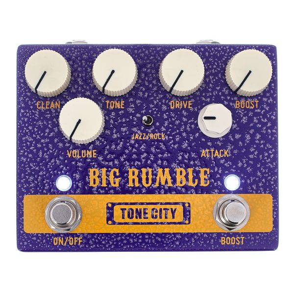 Avis pédale d'effet Tone City Big Rumble - Overdrive / Boost