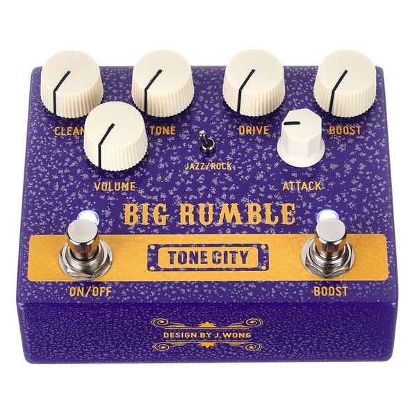 Avis pédale d'effet Tone City Big Rumble - Overdrive / Boost