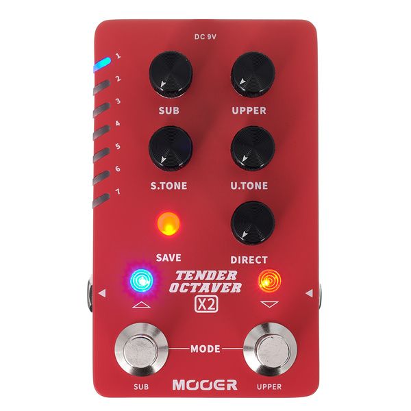 La pédale d'effet Mooer Tender Octaver X2 : Notre avis