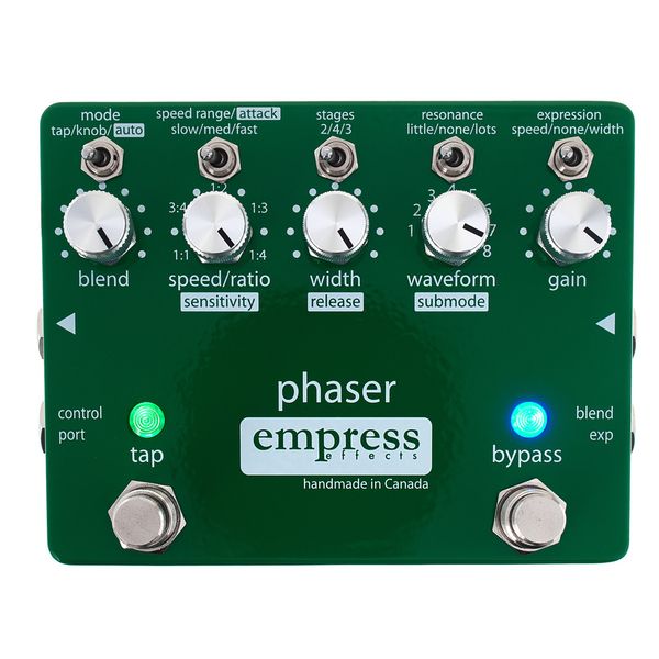 Avis sur Empress Effects Phaser - Test pédale d'effet