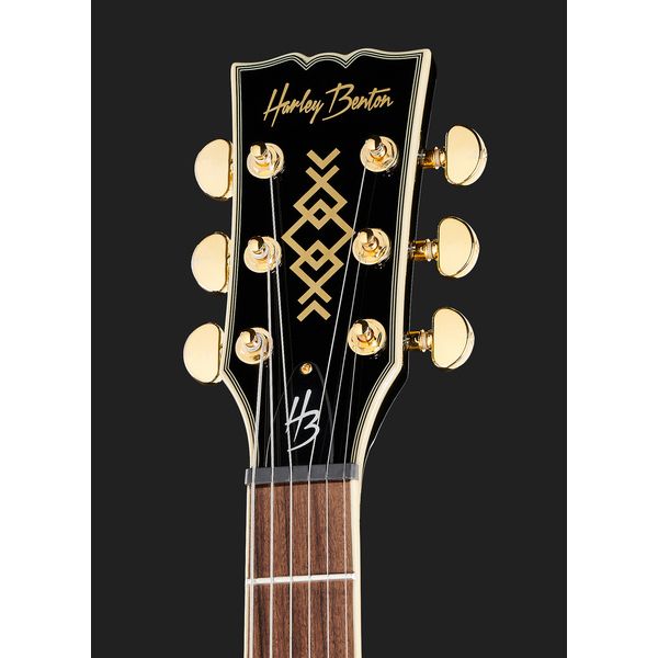 La guitare électrique Harley Benton SC-Custom III P90 Black : Notre avis