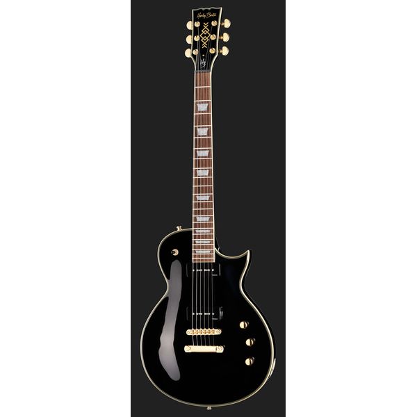 La guitare électrique Harley Benton SC-Custom III P90 Black : Notre avis