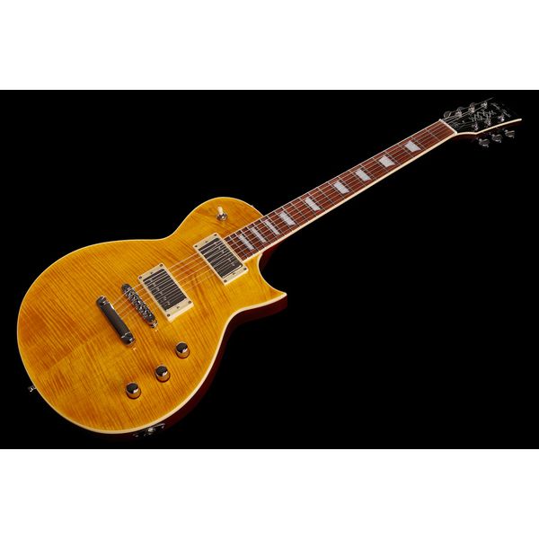 Avis guitare électrique Harley Benton SC-Custom III Lemon Flame